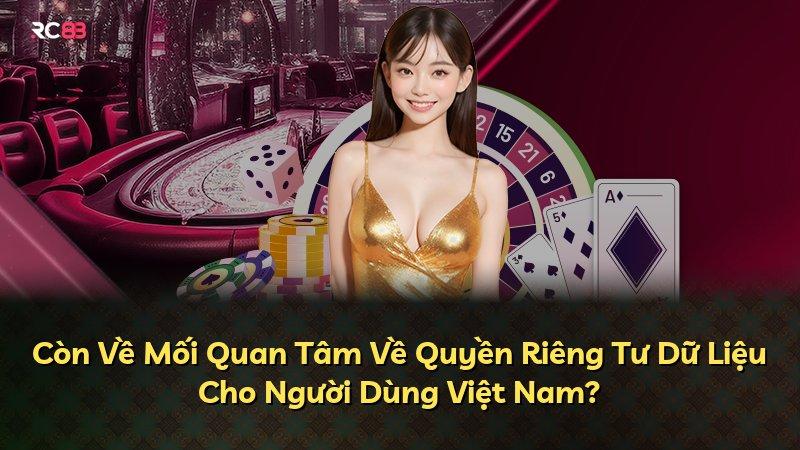 Còn Về Mối Quan Tâm Về Quyền Riêng Tư Dữ Liệu Cho Người Dùng Việt Nam?