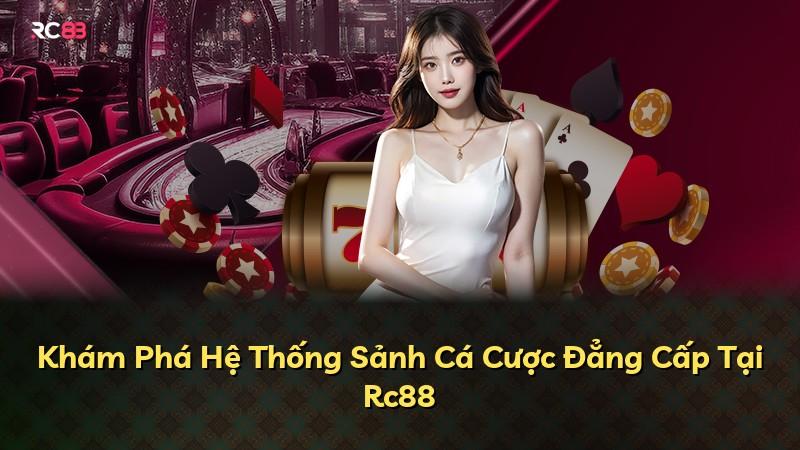 Khám Phá Hệ Thống Sảnh Cá Cược Đẳng Cấp Tại Rc88