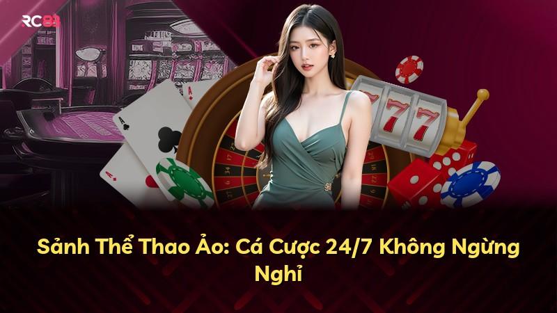 Sảnh Thể Thao Ảo: Cá Cược 24/7 Không Ngừng Nghỉ